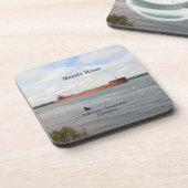 Mesabi Miner set van 6 harde plastic onderzetters (Linkerzijde)