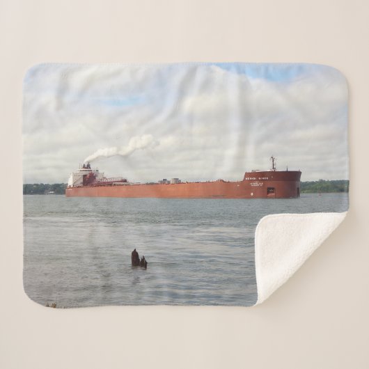 Mesabi Miner sherpa blanket Deken (Voorkant (horizontaal))
