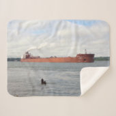 Mesabi Miner sherpa blanket Sherpa Deken (Voorkant (horizontaal))