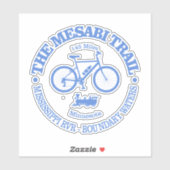 Mesabi Trail (fietsen) Sticker (Vel)