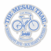 Mesabi Trail (fietsen) Sticker (Voorkant)