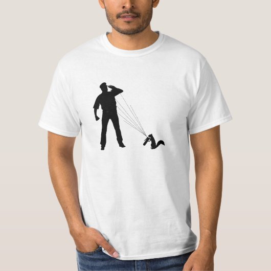 Mesbest Texas Squirrel vecht terug! T-shirt (Voorkant)