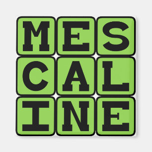 Mescaline, Hallucinogene Drug Magneet