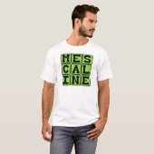 Mescaline, Hallucinogene Drug T-shirt (Voorkant volledig)