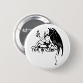 Mesewizardpin Ronde Button 5,7 Cm (Voorkant /achterkant)