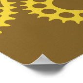 Meshingtandwielen Poster (Hoek)