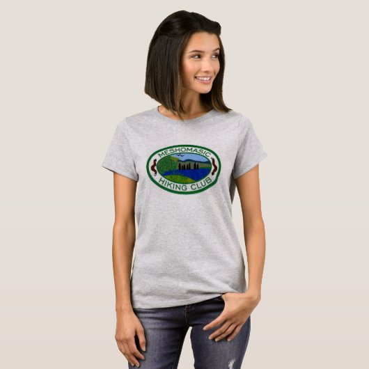 Meshomasisch wandelend clubje voor dames "Ledge" T T-shirt (Voorkant volledig)