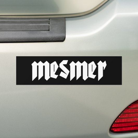 Mesmer Bumpersticker (Op auto)