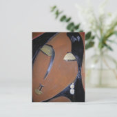 Mesmering door u - Vrouw Briefkaart (Staand voorkant)