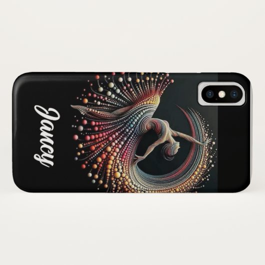 Mesmeriserend Abstract Dancer Hoesje (Achterkant (horizontaal))