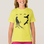 Mesmeriserend: Mountain Majestic Leopard T-shirt (Voorkant)