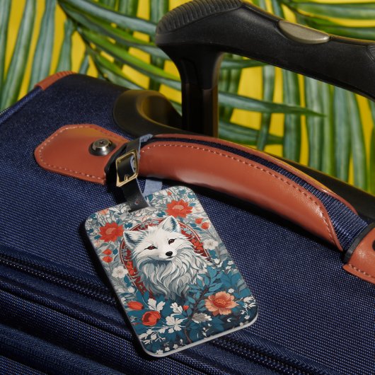 Mesmeriserende Arctic Fox Wildlife Bagagelabel (Voorkant Insitu 1)