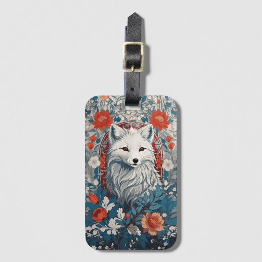 Mesmeriserende Arctic Fox Wildlife Bagagelabel (Voorkant (verticaal))
