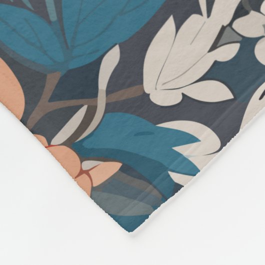 Mesmeriserende Arctic Fox Wildlife Fleece Deken (Hoek)