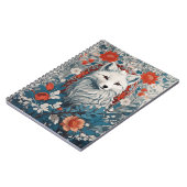 Mesmeriserende Arctic Fox Wildlife Notitieboek (Linkerzijde)