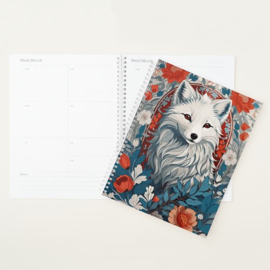 Mesmeriserende Arctic Fox Wildlife Planner (Display)