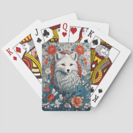 Mesmeriserende Arctic Fox Wildlife Pokerkaarten