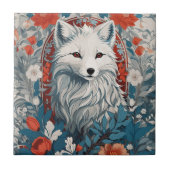 Mesmeriserende Arctic Fox Wildlife Tegeltje (Voorkant)