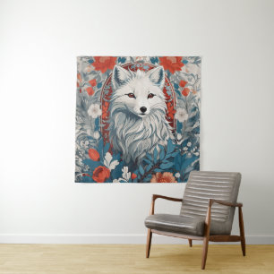 Mesmeriserende Arctic Fox Wildlife Wandkleed
