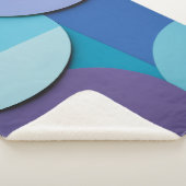 Mesmeriserende cirkels sherpa deken (3/4)