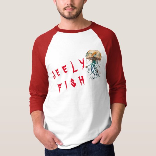 Mesmeriserende Marine Life: Jellyfish T-shirt verz (Voorkant)