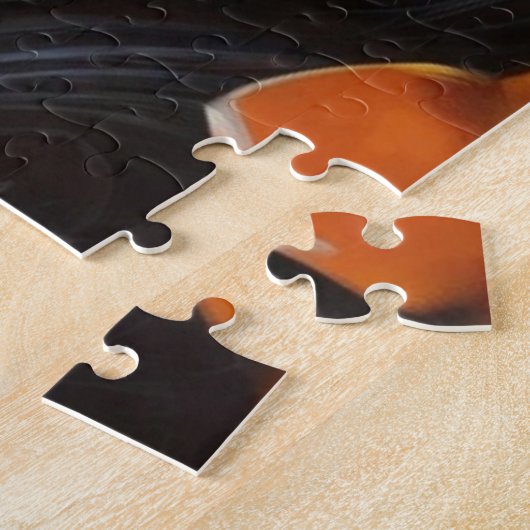 Mesmeriserende suiker schedel make-up kunst legpuzzel (Zijkant)