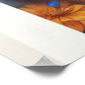 Mesmeriserende vrouw in suiker schedel make-up poster (Hoek)