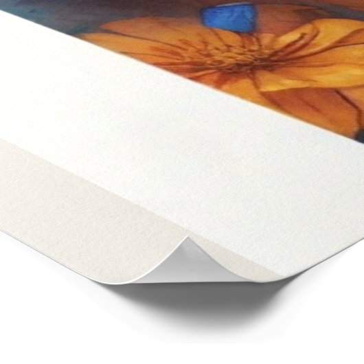 Mesmeriserende vrouw in suiker schedel make-up poster (Hoek)