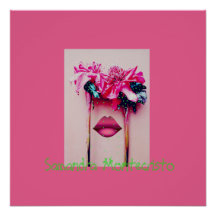 Mesmeriserende Wonder Flower Glossy Poster