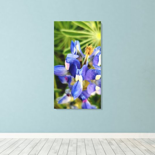 Mesmerising Nature spring flora collection Canvas Afdruk (Insitu (Houten vloer))