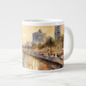 Mesmerizing Jeddah Corniche Coffee Mok (Voorkant rechts)