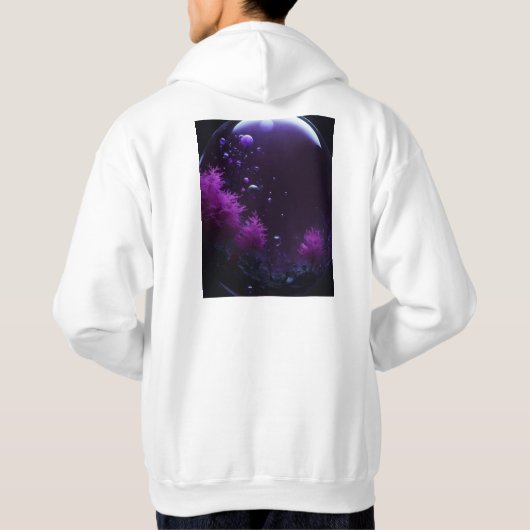 Mesmerizing Jellyfish–Mysterious Underwater Hoodie (Achterkant)