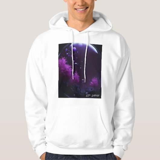 Mesmerizing Jellyfish–Mysterious Underwater Hoodie (Voorkant)