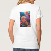 Mesmerizing Jellyfish T-Shirt Design (Achterkant)