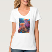 Mesmerizing Jellyfish T-Shirt Design (Voorkant)