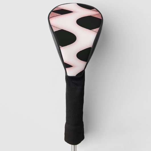 Mesmerizing Oriental Pink Waves Golfheadcover (Voorkant)