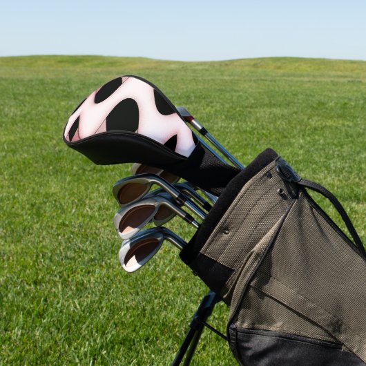 Mesmerizing Oriental Pink Waves Golfheadcover (Insitu)