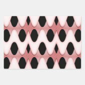 Mesmerizing Oriental Pink Waves Inpakpapier Vel (Voorkant 2)