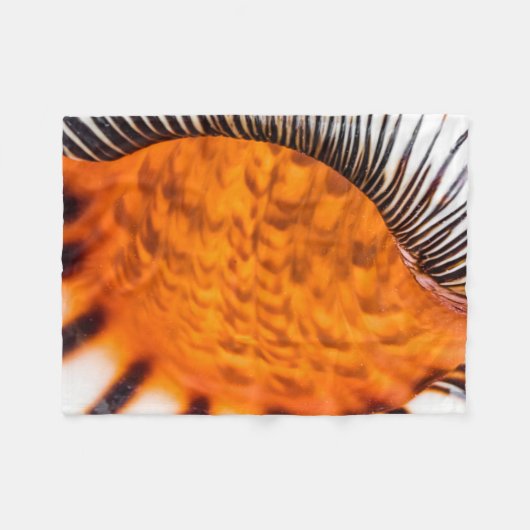 Mesmerizing seashell fleece deken (Voorkant (Horizontaal))