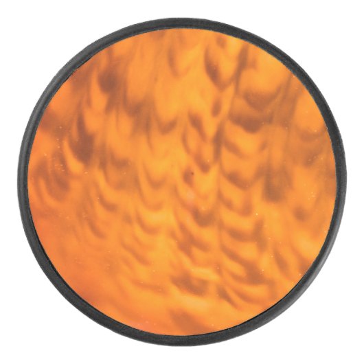 Mesmerizing seashell hockey puck (Voorkant)