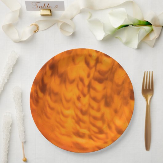 Mesmerizing seashell papieren bordje (Huwelijk)