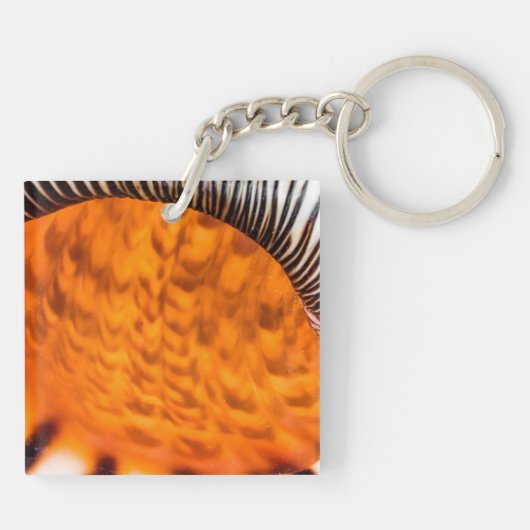 Mesmerizing seashell sleutelhanger (Achterkant)