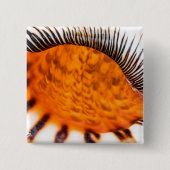 Mesmerizing seashell vierkante button 5,1 cm (Voorkant)