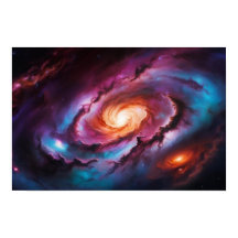 Mesmerizing Spiral Galaxy: Cosmic Vortex