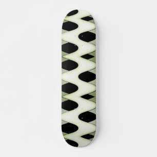 Mesmerizing Waves Creëer Moderne Design Green Persoonlijk Skateboard