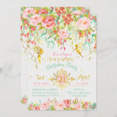 Mesnikkerige gekantelde tuindag kaart (Voorkant / Achterkant)