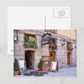 Mesón típico cerca de la Plaza Mayor de Madrid Briefkaart (Voorkant / Achterkant)