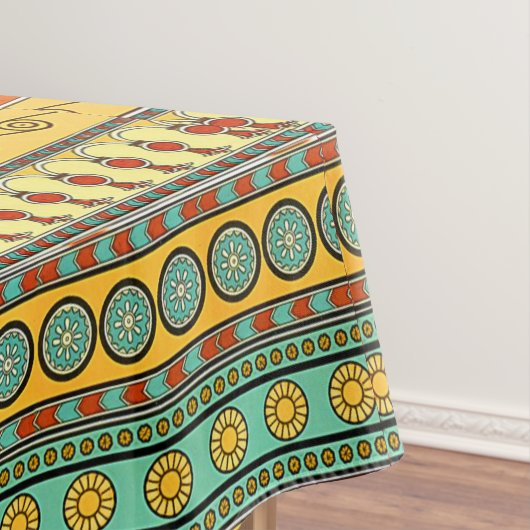 Mesopotamia Custom Cotton Tablecloth, 52 x 70 inch Tafelkleed (Voorbeeld)