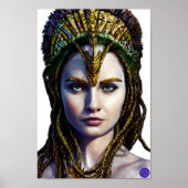 MESOPOTAMIAN QUEEN POSTER (Voorkant)