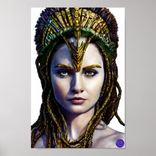 MESOPOTAMIAN QUEEN POSTER